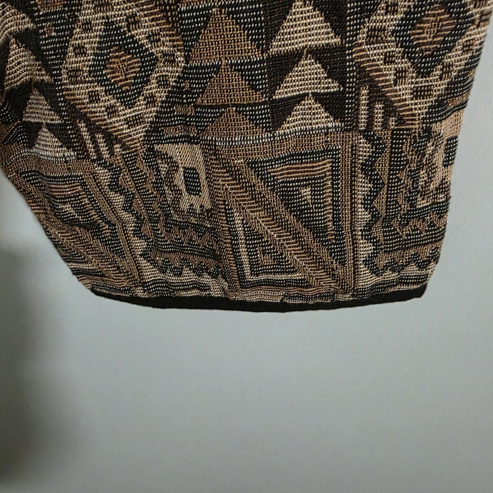 ✨ Flashback Vintage Aztec Cropped Jacket (Medium) ✨ BOHO - Picture 6 of 11